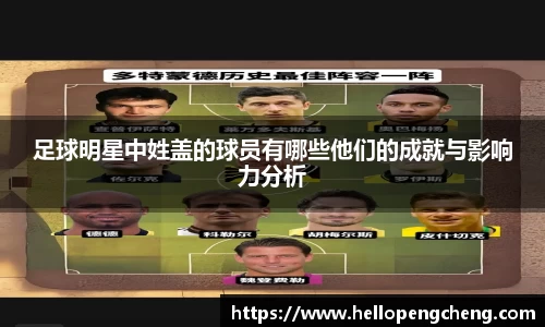 足球明星中姓盖的球员有哪些他们的成就与影响力分析